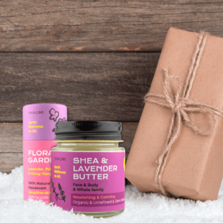 FLORAL GARDEN NARAVNI DEODORANT + KARITEJEVO MASLO S SIVKO
